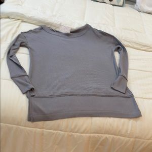 New We The Free Medium storm gray long sleeved top